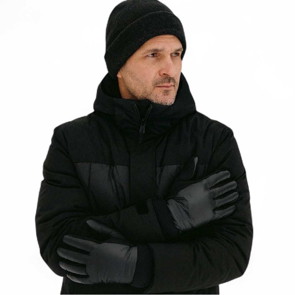 Stewart of Scotland Mens Touchscreen Insulated Stretch Grip Palm Gloves L/XL